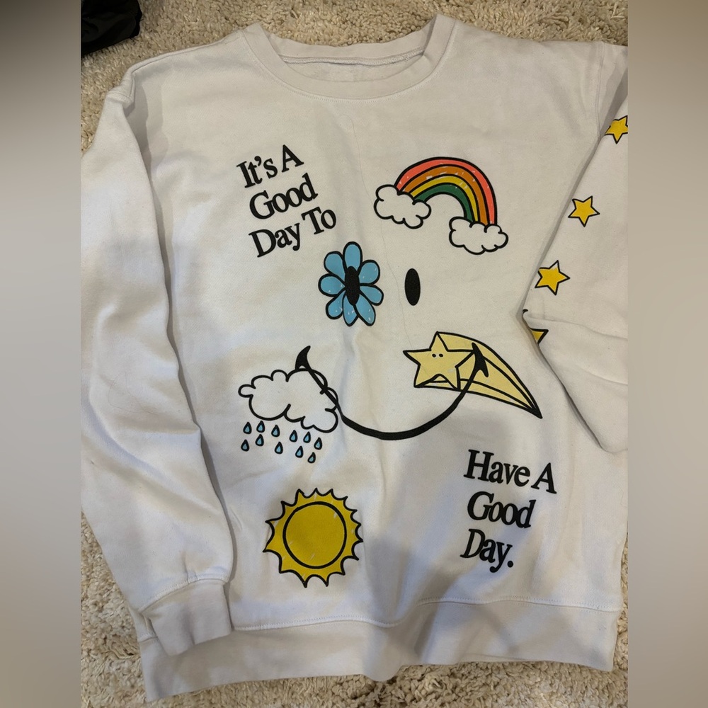 Smiley Doodle Crewneck